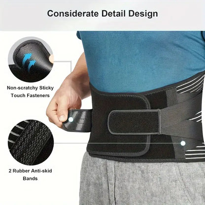 Luxora Back Lumbar Brace For Lower Back Pain Relief