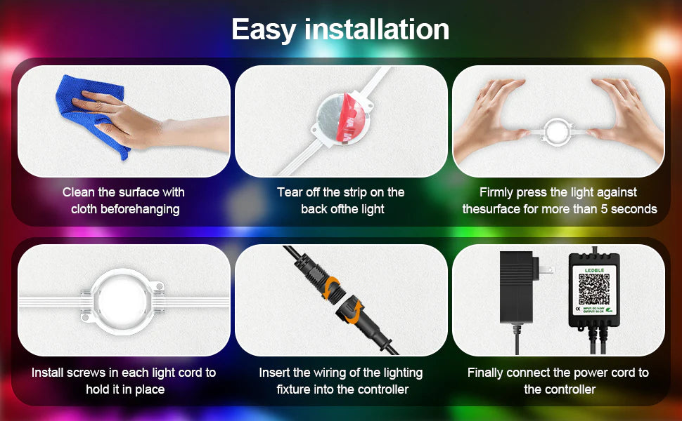 Royaleva Permanent Outdoor Lights with Smart App Control