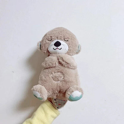 RoyaleGlow Calming Otter Plush for Stress Relief