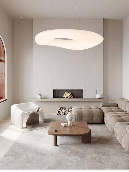 Royelux Modern LED Ceiling & Pendant Light - Remote Controlled  Flush Mount & Hanging Fixture