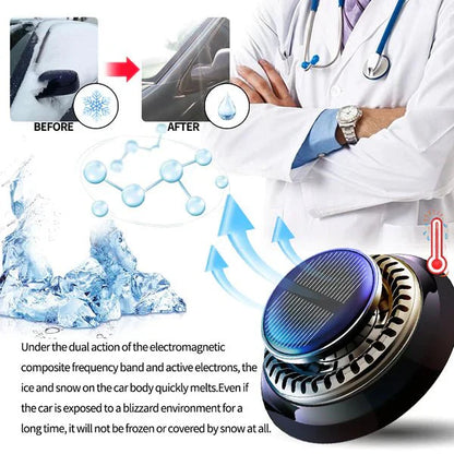 RoyaleGlow Electromagnetic Molecular Interference Antifreeze Snow Removal Instrument - Vehicle Microwave Molecular Deicing Instrument