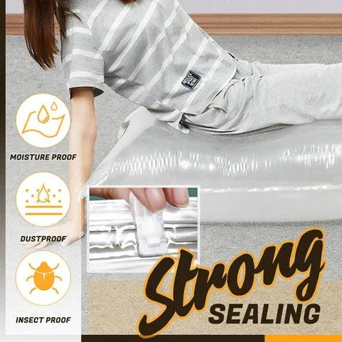 RoyaleGlow Durable Electric Vacuum Compression Bag - 75% More Storage