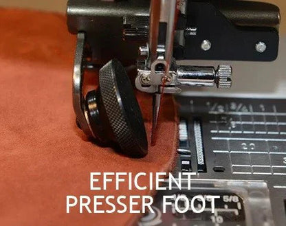 Luxora Leather Roller Presser Foot for Sewing Machines