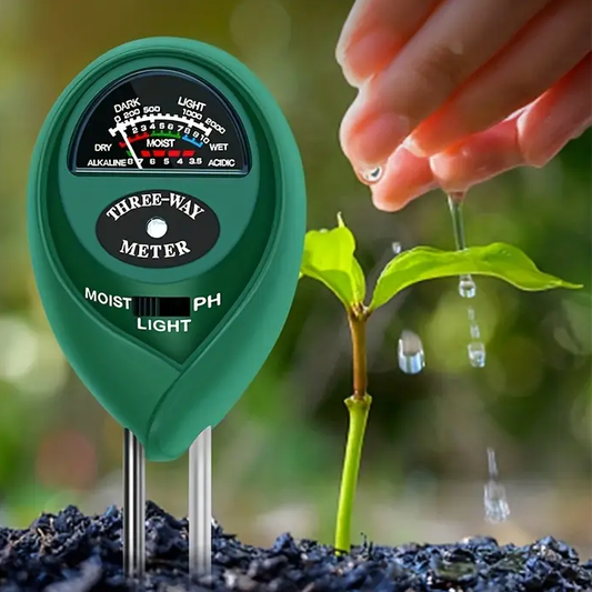 3-in-1 high-precision soil detector, humidity meter, pH value, pH value, flowers and plants for household use
