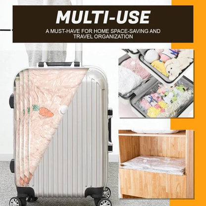 RoyaleGlow Durable Electric Vacuum Compression Bag - 75% More Storage