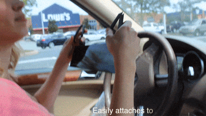 Luxora Sun Visor For Car - Polarized Anti-Glare Shield