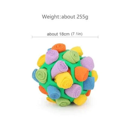 RoyaleGlow Snuffle Ball Dog Chew Toy for Fun Play