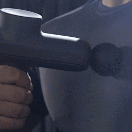 Xiaomi Smart Electric Massage Gun with Deep Tissue Percussion, Multiple Speed Settings, & 3 Interchangeable Heads – Lightweight & Quiet for Home, Gym, or Office Use