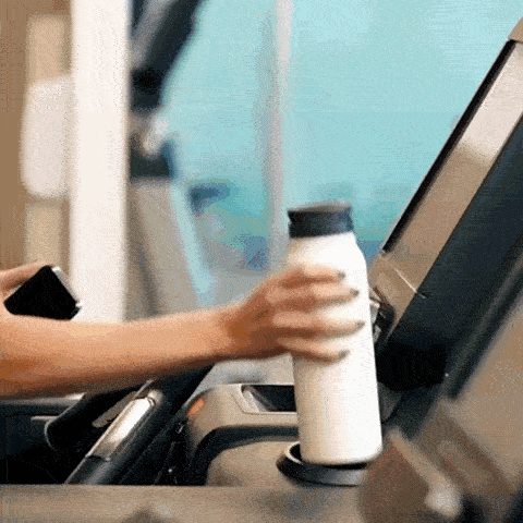 Royallure Magnetic Water Bottle with Phone Holder – BPA-Free, Adjustable Angle for Convenience 2