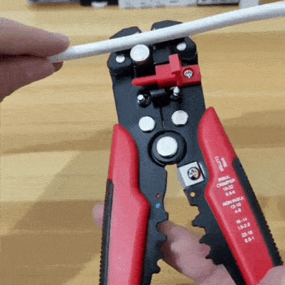 Royelux Heavy-Duty Automatic Wire Stripper – Professional Electrician Tool 24-10 AWG