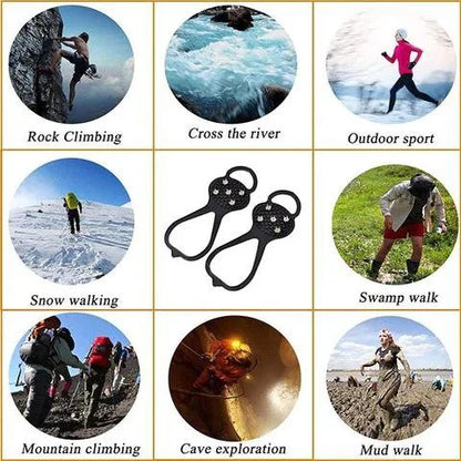 Royaleva Universal Non-Slip Gripper Spikes for Safe Walking