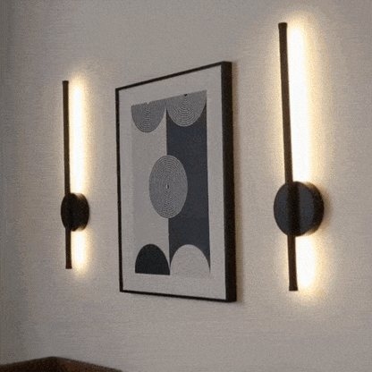 Royallure 2-Pack Rechargeable LED Wall Sconce with Remote, Dimmable 50–80cm