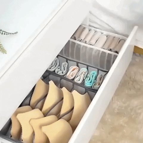Luxora Stylish Storage Boxes For Underwear - 3-Piece Set