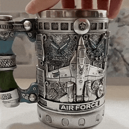 Royelux Military 3D Coffee Mug – Handmade Army Gift for Veterans & Collectors