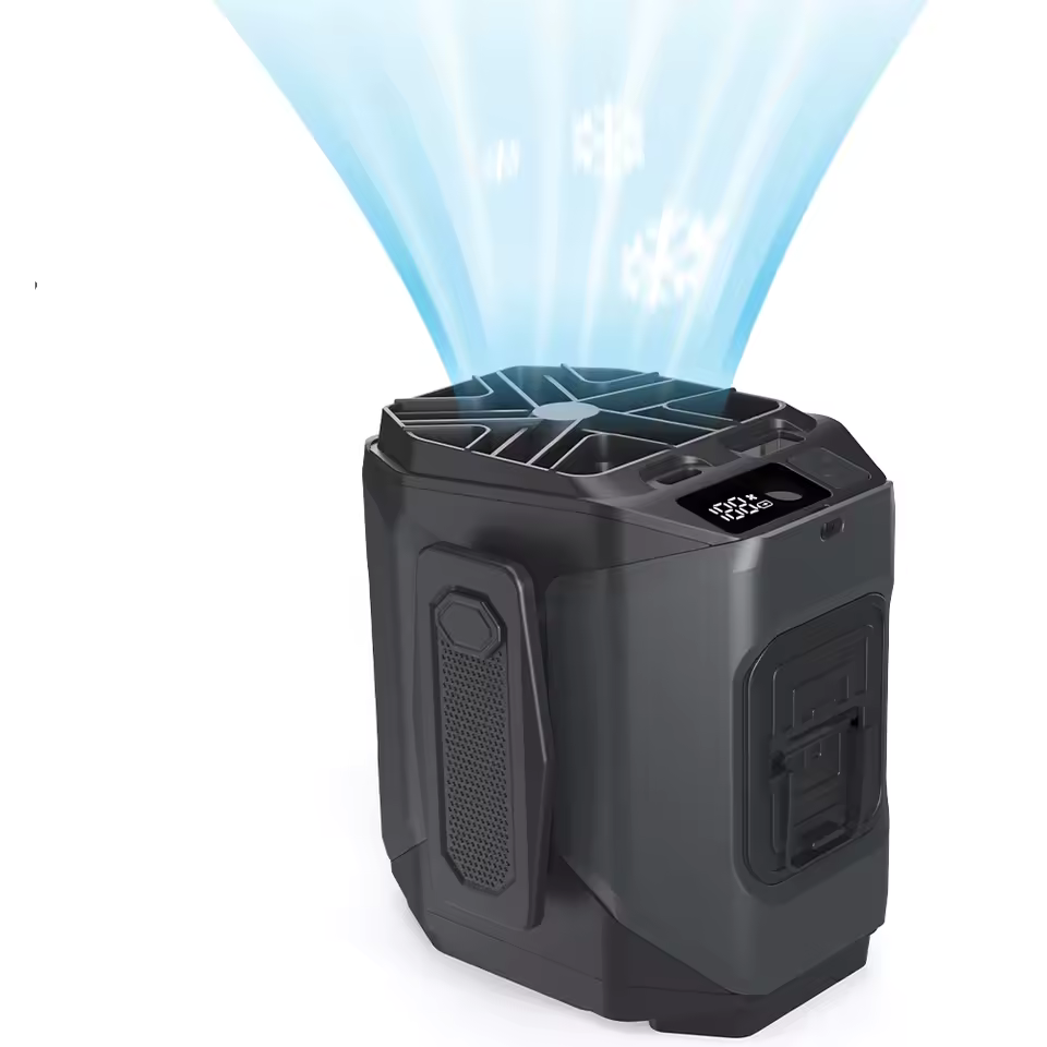 Royaleva 6000mAh Outdoor Portable Waist Fan for Cool Air