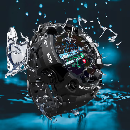 Ultra Tough Smartwatch – durable, all-terrain wearable with advanced health tracking. Heart rate, blood pressure, sleep monitoring & multi-sport modes. Shockproof, waterproof, and built for extreme conditions. Stay connected & achieve fitness goals effortlessly