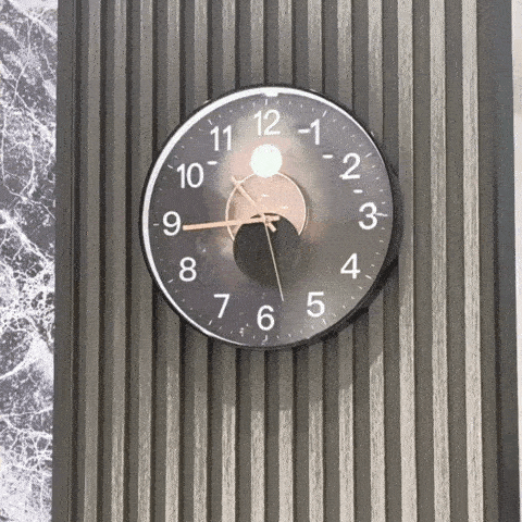 Royallure Modern Silent Wall Clock – Sleek, Non-Ticking, Minimalist Timepiece