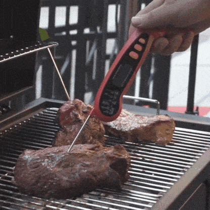 LuxRoyale Digital Meat Thermometer – Instant Read Probe for Cooking, BBQ & Baking