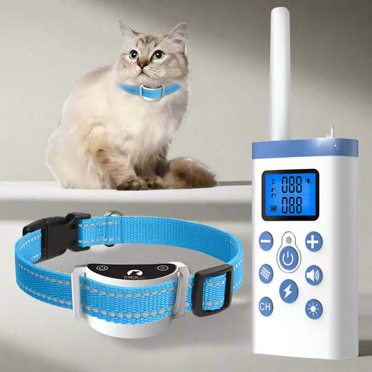 Royallure Cat Training Collar with Remote Control – Gentle Meow Behavior Aid