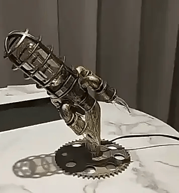 Royallure Steampunk Rocket Table Lamp - Default Title