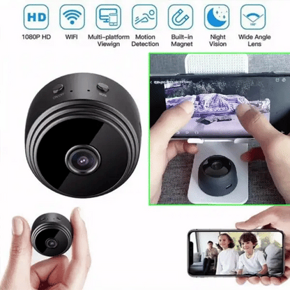 Luxora Mini Wireless Surveillance Camera with Night Vision
