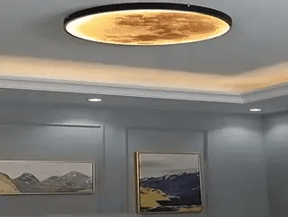 Royallure 3D LED Moon & Earth Ceiling or Wall Lamp - Moon 24CM / Brightnes Dimmable