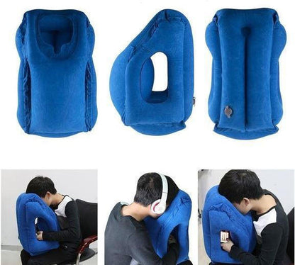 RoyaleGlow Inflatable Travel Cushion for Ultimate Comfort