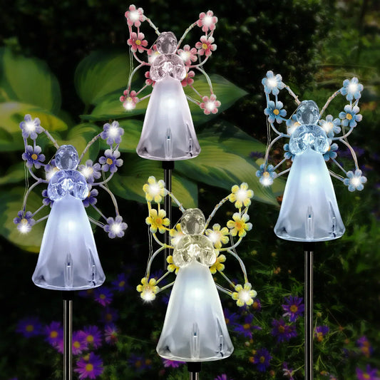 RoyaleGlow Angelicglow - Decorative Solar Bulbs for Garden