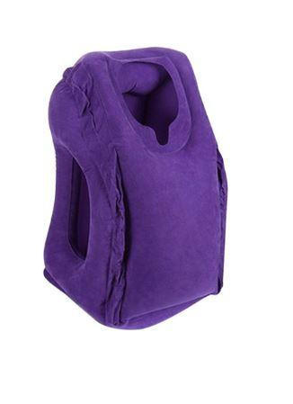 RoyaleGlow Inflatable Travel Cushion for Ultimate Comfort