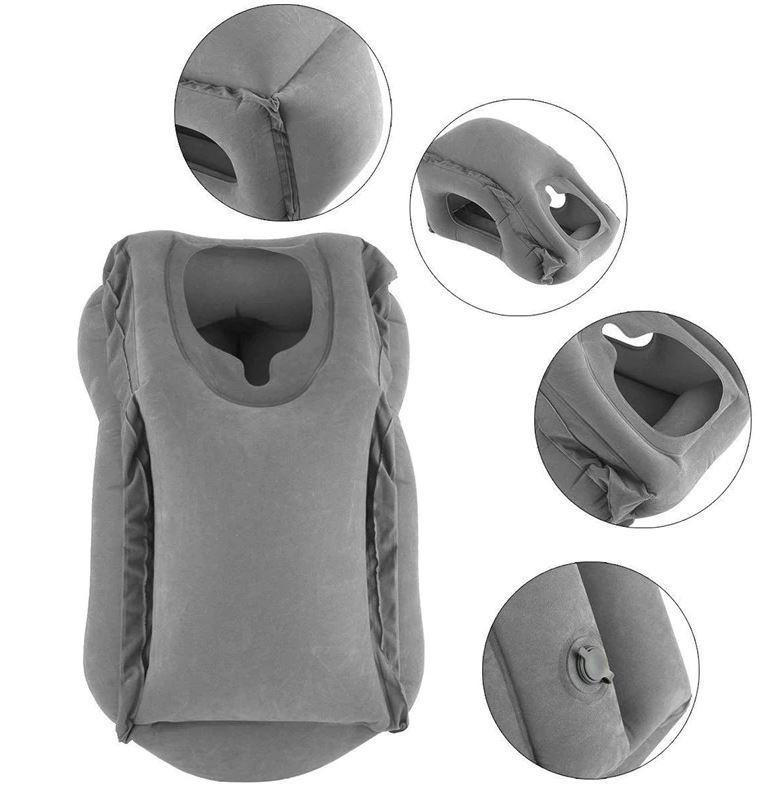 RoyaleGlow Inflatable Travel Cushion for Ultimate Comfort