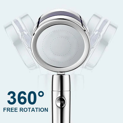 Royaleva 360° Rotatable Power Shower Head High Pressure