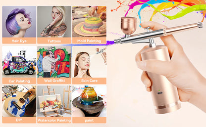 Luxora Cordless Airbrush Kit for Seamless Art Projects