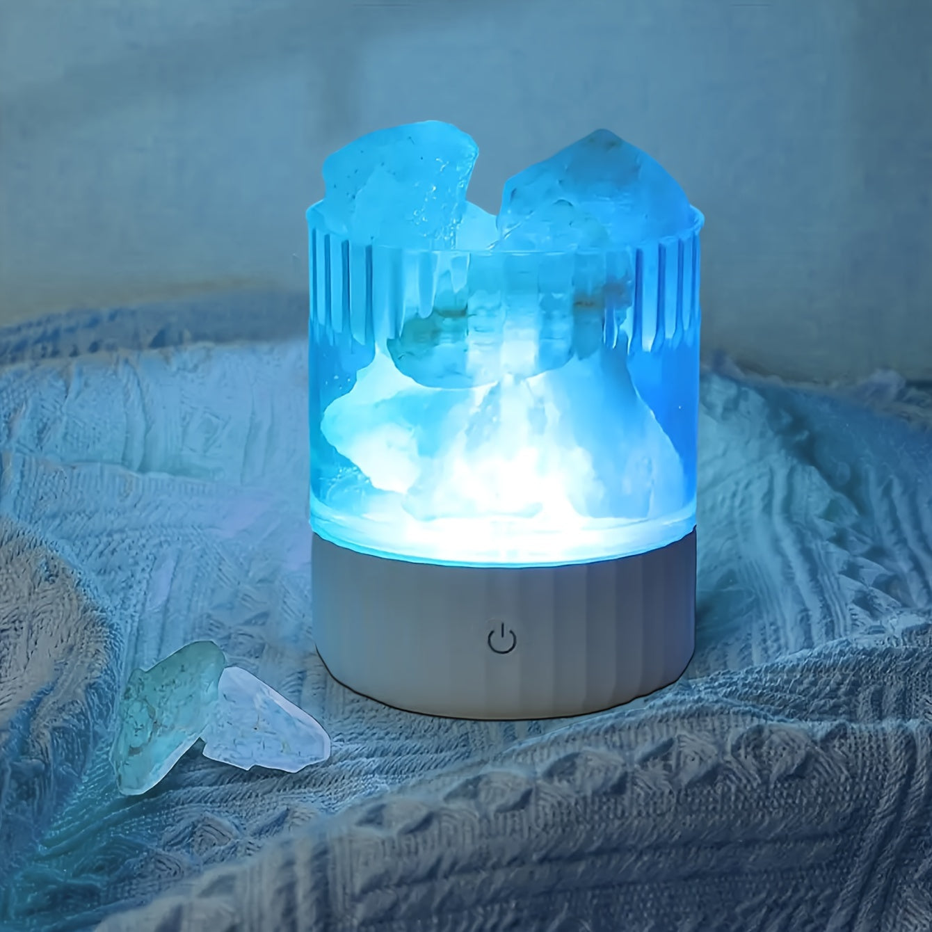 Himalayan Salt Lamp - Soft, Cozy Color-Changing Night Light for Romantic Ambiance - Default Title