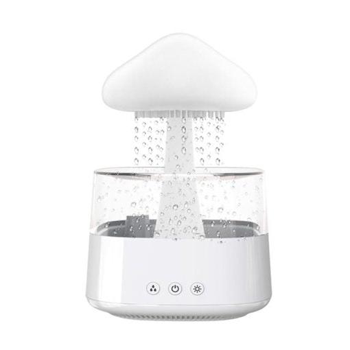 Luxora 2-in-1 Desk Light Humidifier Rain Cloud Aromatherapy Essential Oil Zen Diffuser & Raining Cloud Night Light