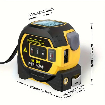 Rayvia 3 In 1 Infrared Laser Tape with Digital Display