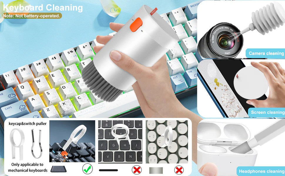 Royaleva 20-In-1 Keyboard Earbuds Cleaning Kit Tools