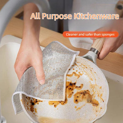 RoyaleGlow 20 Pcs Cleaning Cloths for Scratch-Free Shine