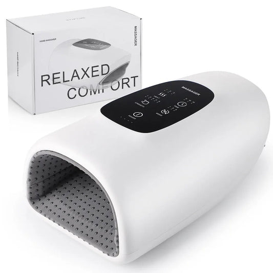 RoyaleGlow Hand Massager with Heat and Airbag Therapy