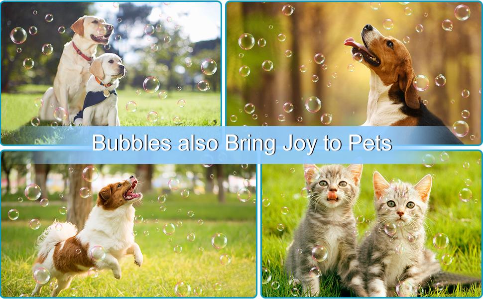 RoyaleGlow Bubble Machine Blower for Endless Fun
