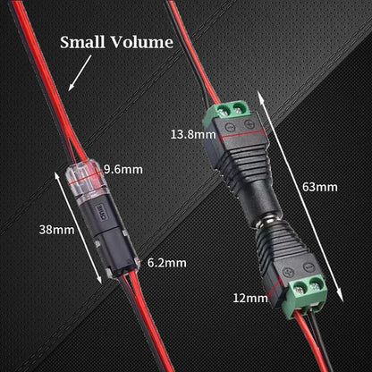Royaleva Double-wire Push-in Connector with Locking Buckle