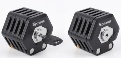 RoyaleGlow Foldable Bike Lock - Compact Security Solution