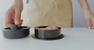 Luxora 3-in-1 Burger Press For Perfect Patties Every Time