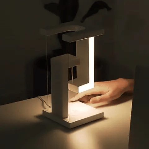 LuxRoyale Wireless Charger Lamp With Zone Lighting