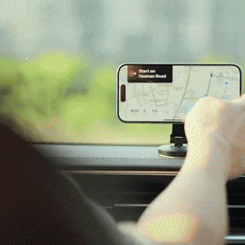 Royallure Magnetic Car Phone Holder with Strong Grip for Safe Driving