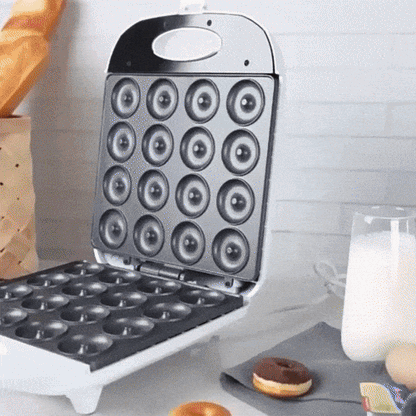 Royallure Quick-Bake Mini Donut Machine – Homemade Donuts in Minutes