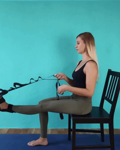 Royaleva Yoga Stretching Strap Rehabilitations Training Belt