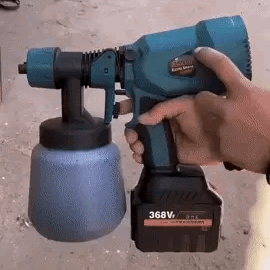 Royallure Effortless PaintMaster Pro – Universal Battery Spray Gun, Lightweight DIY Finish