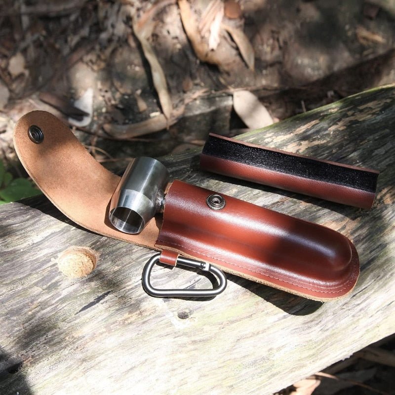 Bushcraft Hand Auger Drill – Scotch Eye Wood Auger for Camping & Survival Gear