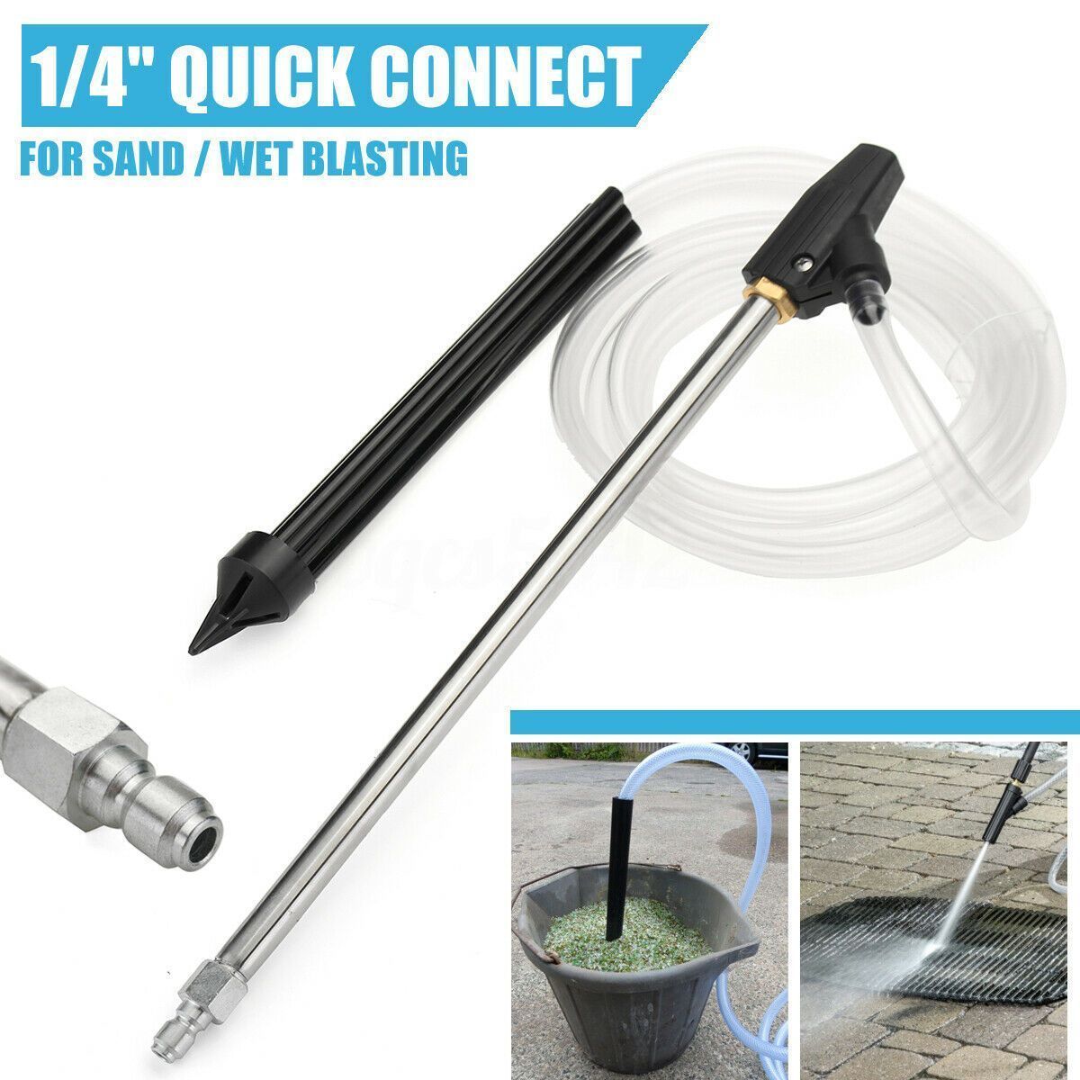 Royaleva Sand Blaster for Karcher K2-K7 Easy Conversion