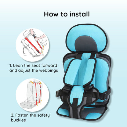 Luxora Child Protection Car Cushion Seat for Kids 0-12